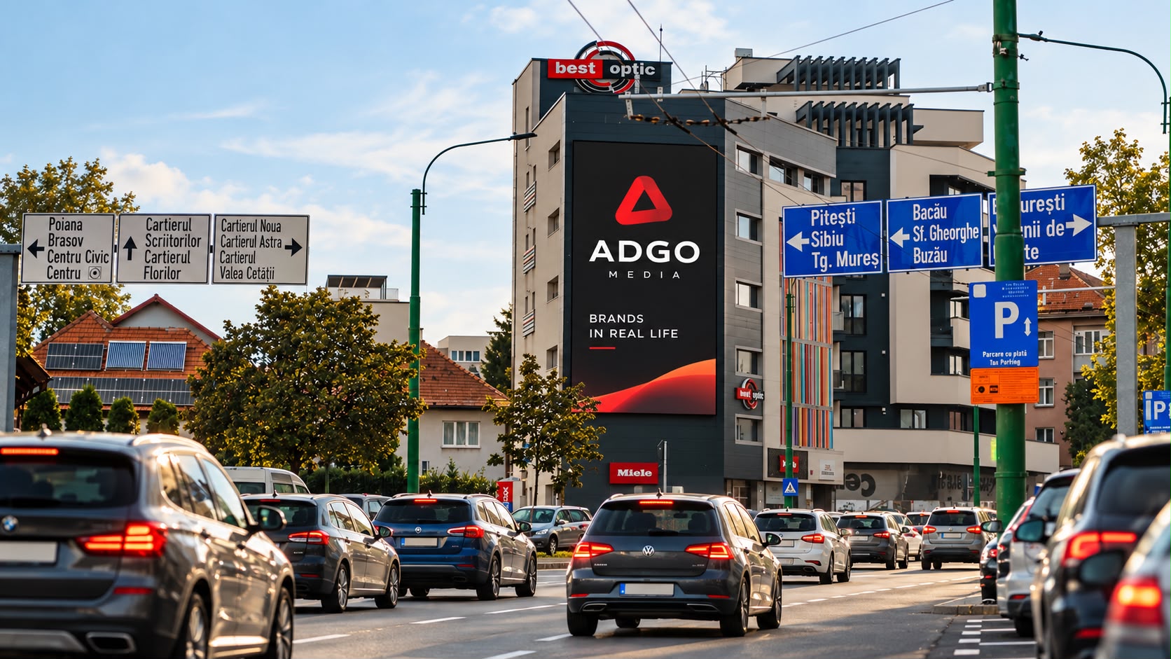 ADGO Media ecran LED Brașov